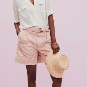 Brand New J. Crew Women's Limited-edition D-ring patchwork shorts in Warm Clay